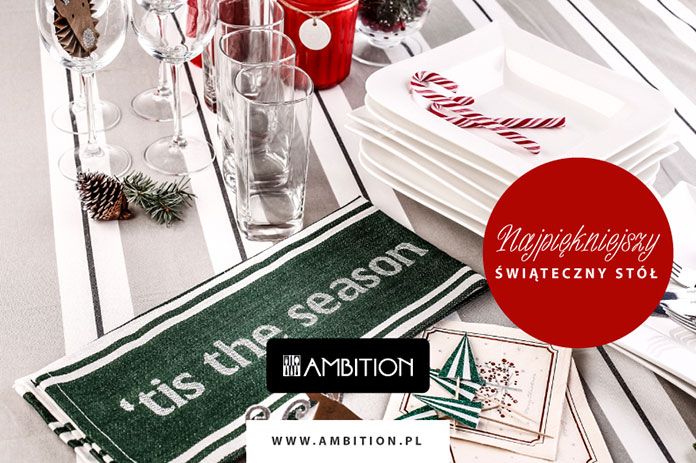 Najpiękniejszy świąteczny stół – porcelanowe inspiracje marki AMBITION
