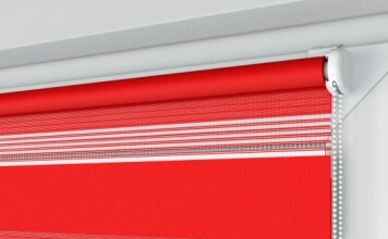 Do jakiego wystroju wnętrza wybrać czerwone rolety dzień i noc